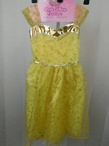 Beauty & the Beast Kids Princess Belle Dress-Up Halloween Costume - 4-6X #7470 - Picture 1 of 4