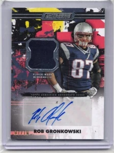 2024 Topps Composite ROB GRONKOWSKI Patch Autograph Variation 1/10 Patriots - Picture 1 of 2