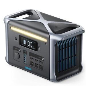 Anker 757 Portable Power Station Battery 1229Wh/1500W Outdoor Solar Generator