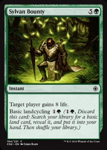 Sylvan Bounty - Conspiracy: Take the Crown #194/221 MTG Magic The Gathering - Image 1 of 1