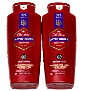 2 Pack Old Spice After Hours Scent Of Spice Shower Fresh Body Wash 24oz. - Picture 1 of 1