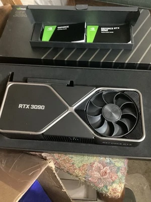 NVIDIA GeForce RTX 3090 Founders Edition 24GB GDDR6 Graphics Card -... - Image 1 of 4