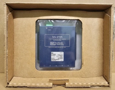 Conmutador Ethernet de cinco puertos Schweitzer Engineering Laboratories SEL-2725 2725#BGG9 Foto 1 de 4