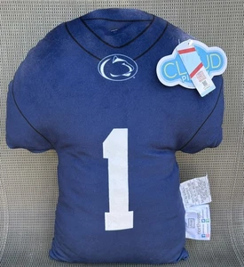 NEW Northwest NCAA Football Travel Pillow Penn State PSU Nittany Lions #1 Jersey - Picture 1 of 3