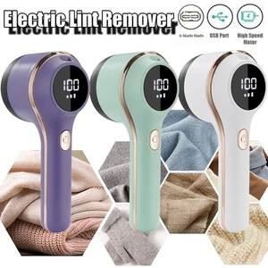 Elektrischer Fusselentferner USB Wiederaufladbar Bommelentferner Stoffrasierer für Kleidung - Bild 1 von 20
