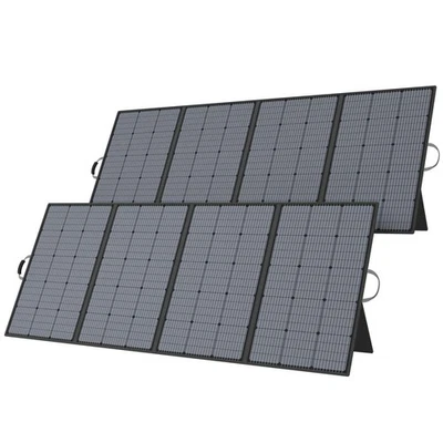 MHPOWOS 2 Pack 400W Solar Panel Kit for EcoFlow DELTA Pro 3600Wh Power Station Generator