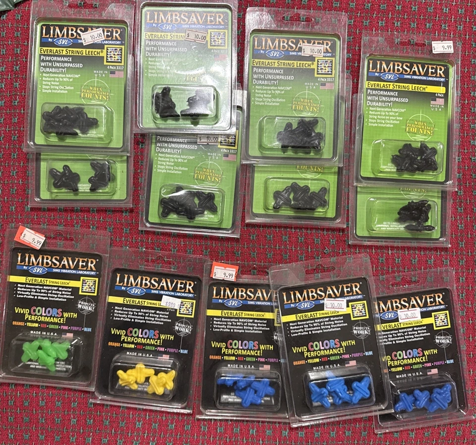 Sims Limbsaver everlast string leech Lot USA 🇺🇸 13 Packs 52pc - Image 1 of 4