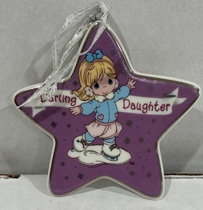 Momenti Preziosi Cara Figlia Bambina Pattinaggio su Ghiaccio Decorazione Natalizia 151046 - Foto 1 di 4