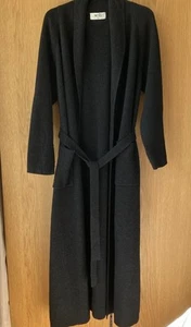 Wallis Long Length Black Cardigan Size 14 - Picture 1 of 5