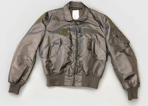 Vtg USAF CWU-36/P Summer Flyers Jacket Large  Flight Bomber Coat - Picture 1 of 8