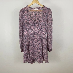 LoveShackAusgefallenes Cassidy Minikleid - Light Blushing Berries - Größe 2 - Bild 1 von 10