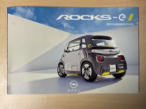 Rocks-e Betriebsanleitung Original Opel - Bild 1 von 7