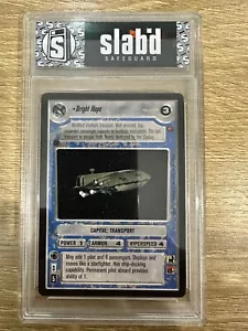Star Wars CCG 1997 Bright Hope Card Mint/Near Mint Slabed In Protection Case - Picture 1 of 2