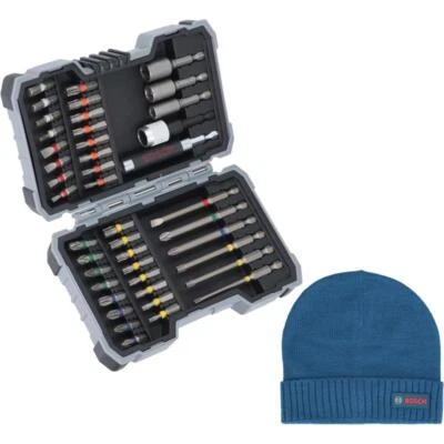 Bosch Professional 43tlg. Schrauberbit Set inkl. Magnethalter Bosch Mütze/Beanie - Bild 1 von 4