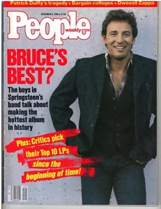 People Magazine 8. Dezember 1986 Bruce Springsteen Dweezil Zappa Dr John El Gleas - Bild 1 von 20