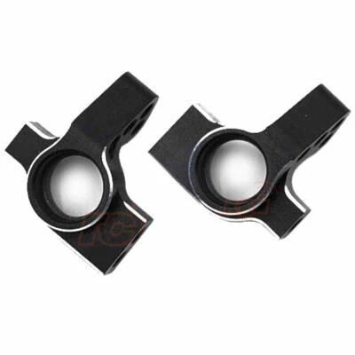 Yeah Racing Aluminium Steering Knuckle Set for Yokomo YD2 YD2S Black - Image 1 of 4