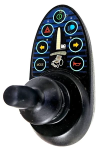 PG DRIVES ELEKTROROLLSTUHL 7 SCHLÜSSEL FERNBEDIENUNG PLUS JOYSTICK CONTROLLER D49670.03 - Bild 1 von 6