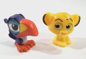 Disney Doorables Der König der Löwen Figuren Konvolut, Simba Serie 4 & Zazu Serie 6 - Bild 1 von 2