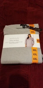 Carole Hochman Ladies' Midnight  2-Piece 3/4 Sleeve Lounge Set w/Pockets. XXL - Picture 1 of 5