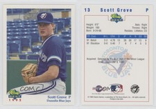 1992 Classic Best Dunedin Blue Jays Scott Grove #13