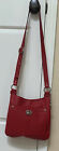 Coach Penelope Pebbled Leather Red 'Hippie' Crossbody Bag Shoulder Purse F16533