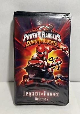 Power Rangers - Dino Thunder Vol. 2: Legacy Of Power (VHS, 2004) - Image 1 of 4