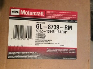 Alternator- Motorcraft GL-8739-RM Reman - Picture 1 of 9