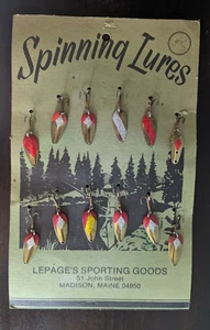 Vintage Spinnköder Lepage's Sporting Goods Maine - Bild 1 von 6