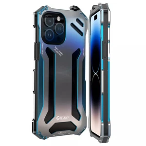 Case For iPhone 16 Pro Max 15 14 13 12 Plus Metal Cover Gorilla Shockproof - Picture 1 of 29