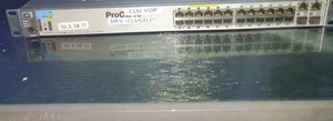 HP ProCurve 2610-24/12 PWR Switch J9086A POE with Rack Mount - Picture 1 of 7