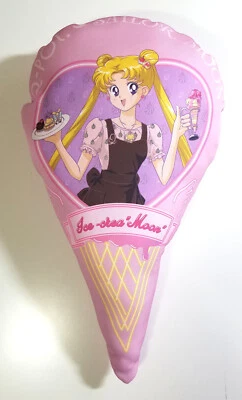 Sailor Moon - Q-Pot Cafe 2018 Ice Cream Shaped Small Pillow Usagi - US Seller! - Image 1 of 2