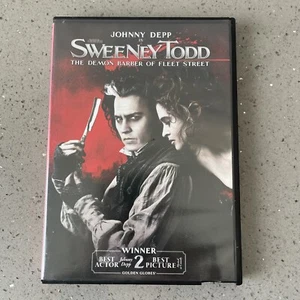 Sweeney Todd: The Demon Barber of Fleet Street (DVD, 2008) Tim Burton - Imagen 1 de 4