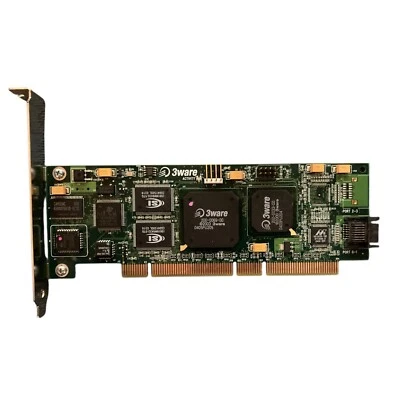 3Ware 8006-2LP SATA-II RAID Controller – PCI-X 64-Bit | 700-0121-03C Low Profile - Image 1 of 4