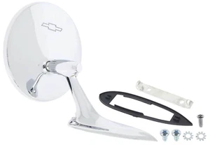 1963-65 Impala, Bel Air, Chevy II, Nova, Outer Door Mirror; FITS LH & RH Sides - Picture 1 of 2