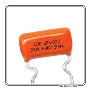 Sprague Orange Drop .0022uf 600V - verwendet für Tonkappe oder Höhenentlüftung - Menge: (1) - Bild 1 von 3