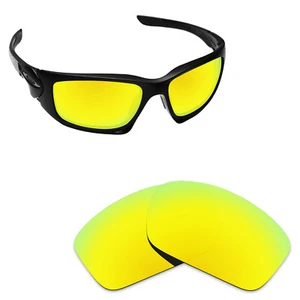 Hawkry Polarized Replacement Lenses for-Oakley Scalpel Sunglass 24K Gold Mirror - Picture 1 of 3