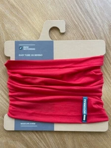 GENUINE BMW MOTORRAD RED EASY TUBE SCARF NECK WARMER - Picture 1 of 3