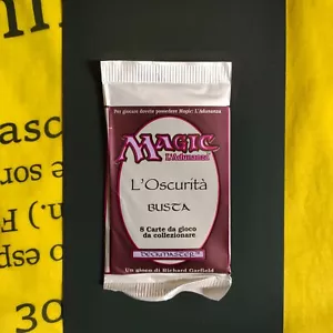 MTG L'oscurità bustina sigillata ITA The Dark Booster - Foto 1 di 3