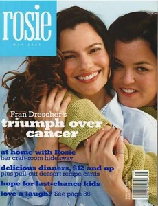 Rosie O'Donnell Magazin Mai 2001 Fran Drescher Cover Premiere Ausgabe Neu - Bild 1 von 1