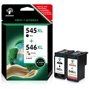 Druckerpatronen PG-545 XL CL-546 XL für CANON MG2550 MX495 TR4550 TR4540 TS3150 - Bild 1 von 10
