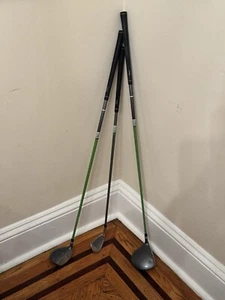 US Kids Golf ULTRA LIGHT DV2 Driver 16/320 + 3 Fairway Driver 21° + 8 iron 41° - Picture 1 of 24