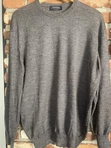 VENGERA SWEATER MENS SZ L MADE IN ITALY VIRGIN WOOL - Picture 1 of 4