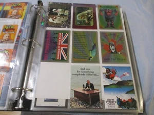 MONTY PYTHONS FLYING CIRCUS BASE SET & 8 INSERT CARDS - Picture 1 of 9