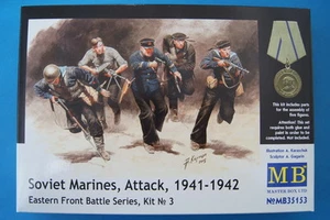 MASTER BOX Soviet Marines Attack 1941–1942 Eastern Front Nr.: 35153 1:35 - Bild 1 von 4