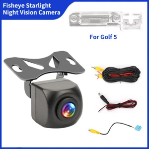 Rear View Camera Backup Cam Night Vision 170° Adjustable For VW Golf5 RCD330 440 - Picture 1 of 9