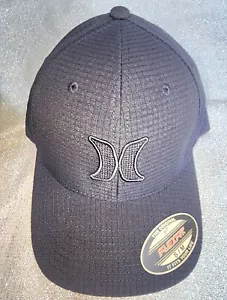 NWT -HURLEY SHADOW WELD Baseball Cap Hat Black S/M * Read Description - Picture 1 of 2