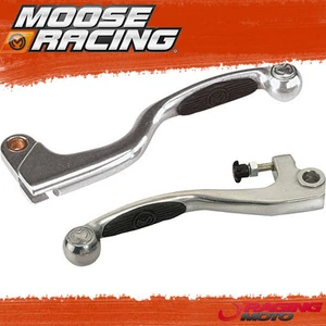 MOOSE CLUTCH & BRAKE LEVERS HONDA CRF150 230F 2003-2007 - Picture 1 of 1