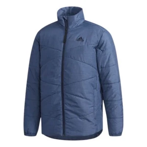 NWT! Adidas BSC Performance Insulated Jacket Blue Men’s Medium CZ0617 - Picture 1 of 4