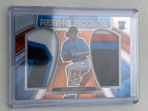 Nick Neidert 2021 Panini Spectra Neon Orange Prizm Rising Rookie Jersey /15 - Bild 1 von 3