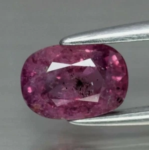 1.19ct 7x5mm Oval Natural Unheated Purplish Pink Sapphire, Tanga(Ver Vídeo) - Picture 1 of 2